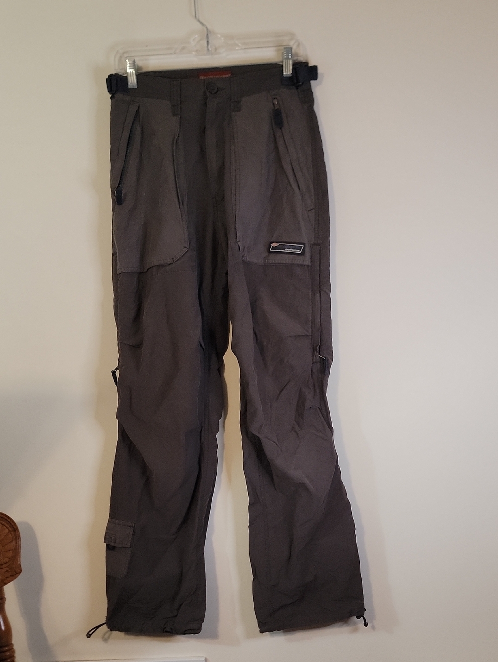 Men's Cargo Utility Pants in Charcoal Gray
